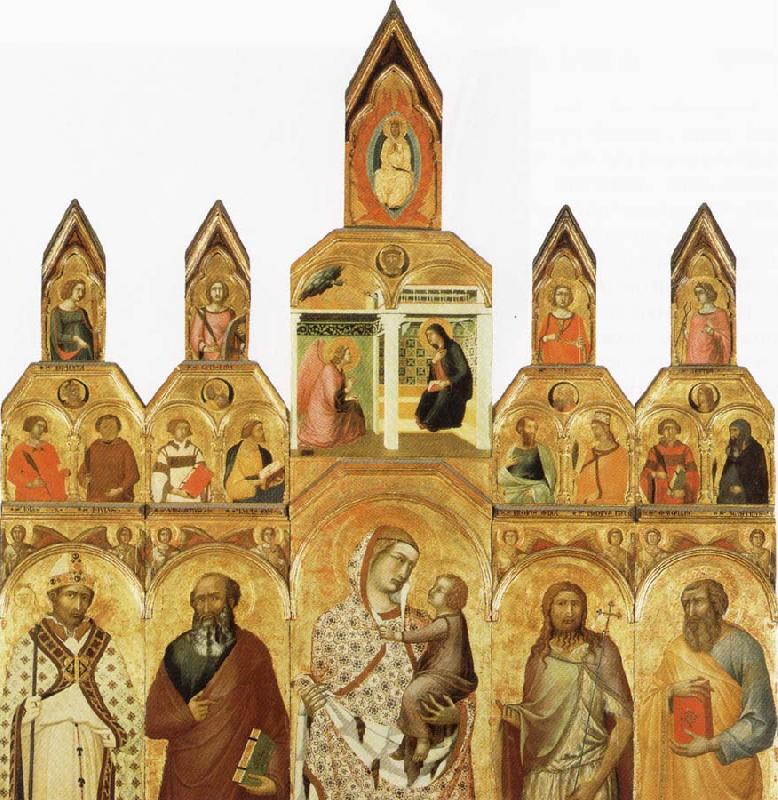 Pietro Lorenzetti Polyptych oil painting image